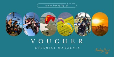 Voucher - Lot Motoparalotnią 10min